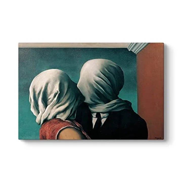 Rene Magritte - The Lover II Tablosu 45 x 30