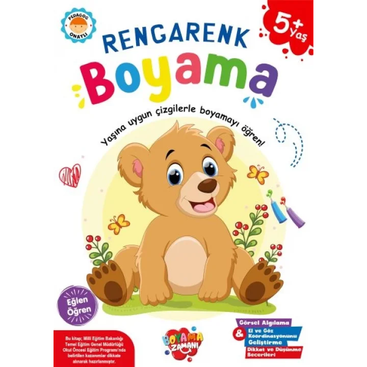 Rengarenk Boyama 5 Yaş