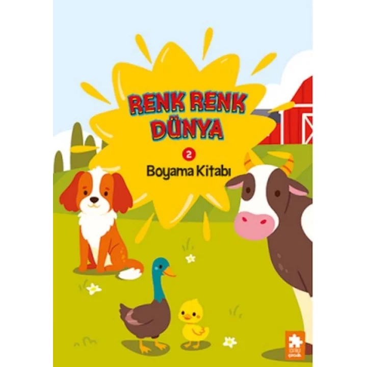 Renk Renk Dünya Boyama Kitabı 2