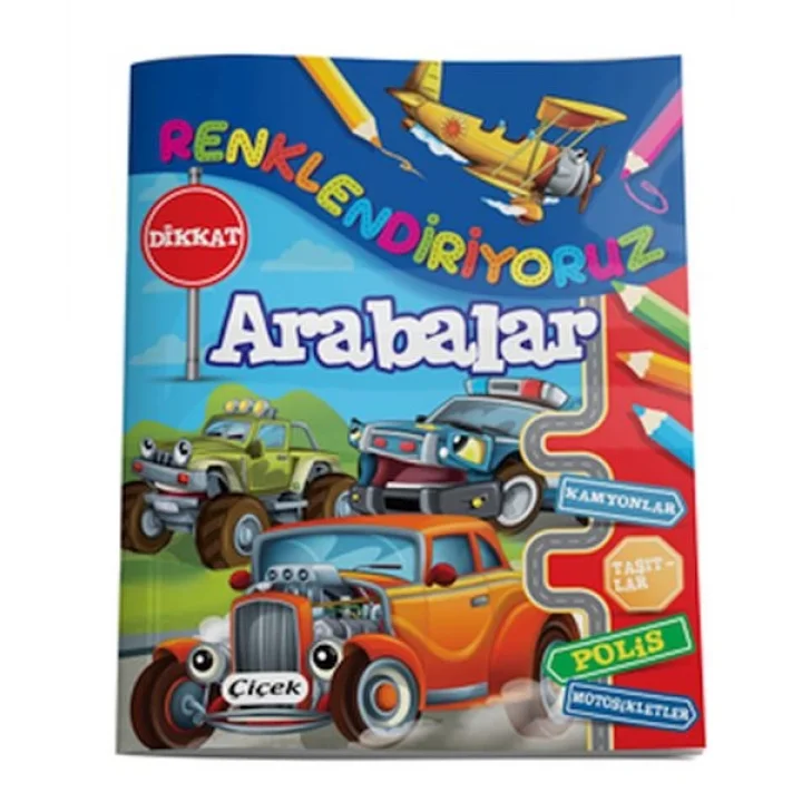 Renklendiriyoruz - Arabalar