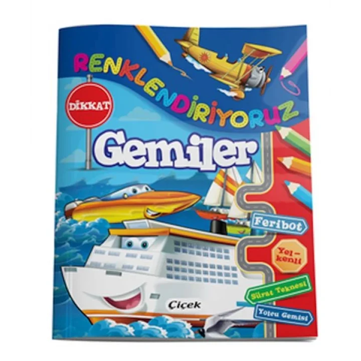 Renklendiriyoruz - Gemiler