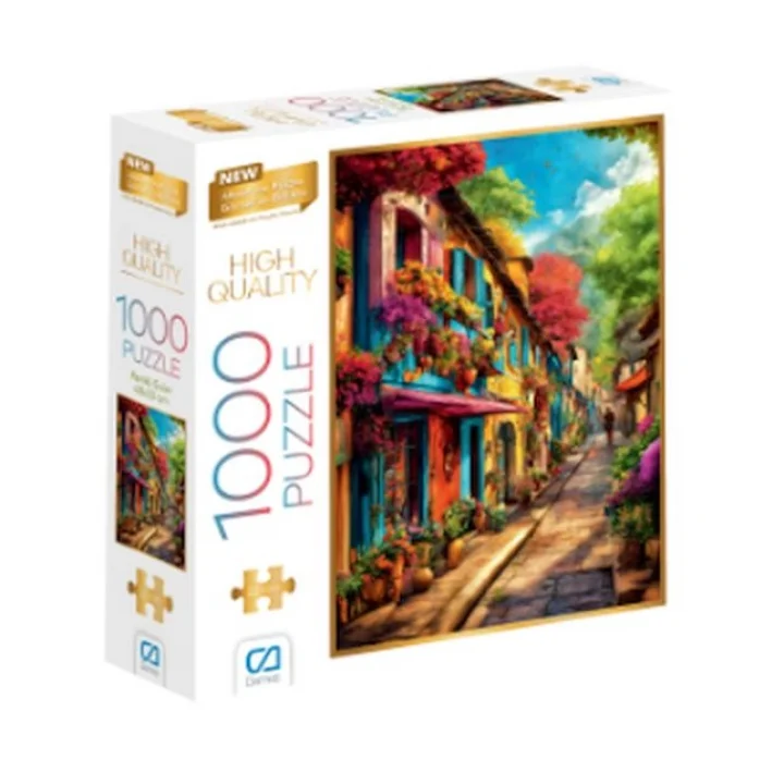 Renkli Evler Puzzle 1000