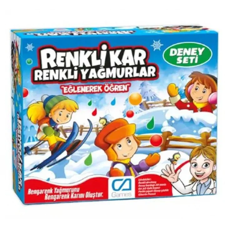 Renkli Kar Renkli Yağmurlar
