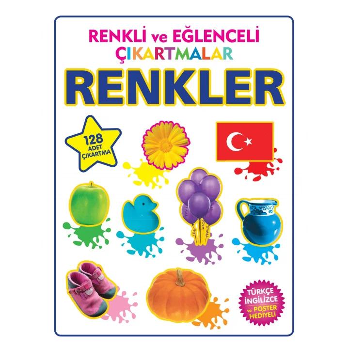 Renkli ve Eğlenceli Çıkartmalar Renkler