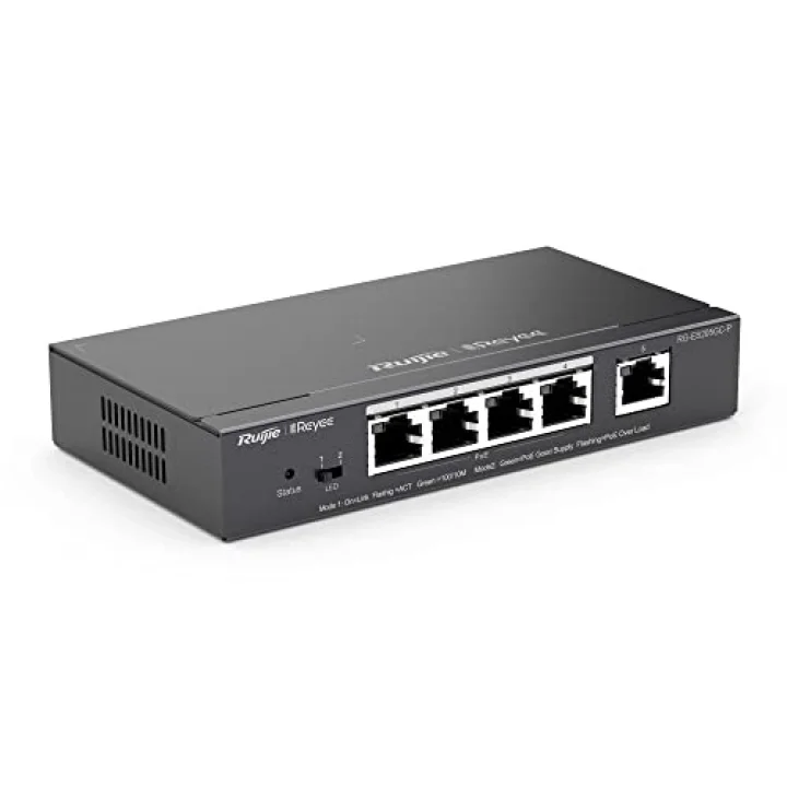 Reyee RG-ES205GC-P 5 Port 10/100/1000 Mbps Gigabit Switch