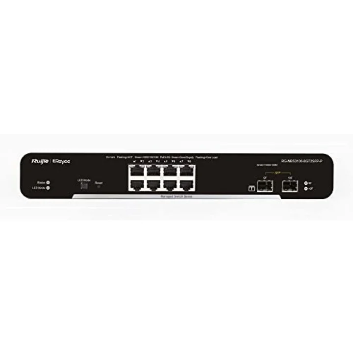 Reyee RG-NBS3100-8GT2SFP-P 8 Port Gigabit Yönetilebilir Switch