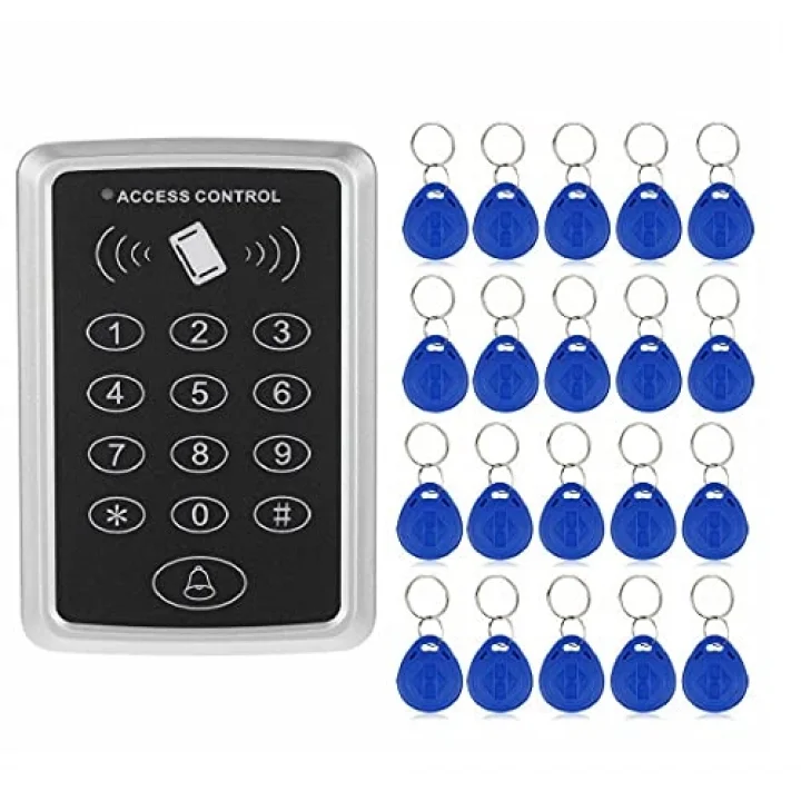 RFID Şifreli Kapı Kilidi - Koruyucu Kapak - Adaptör - 30 Tag