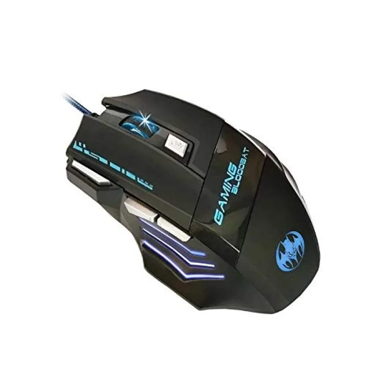 RGB Işıklı Oyuncu Mouse GM02 Siyah