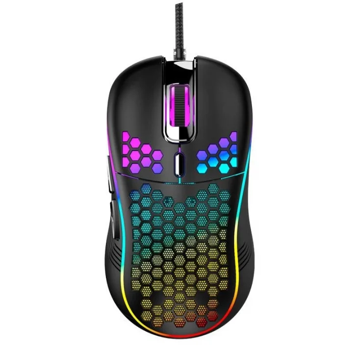 RGB Led Işıklı 6 Tuşlu 7200DPI Gaming Oyuncu Mouse Siyah