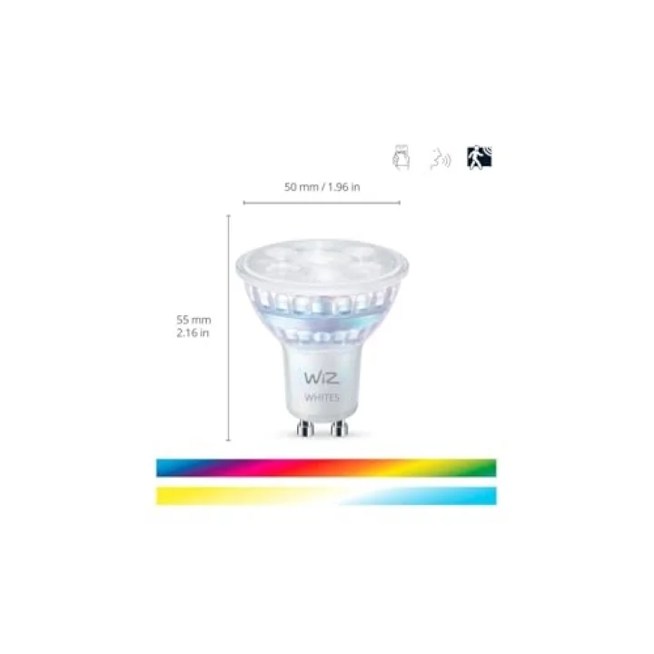 RGB Spot Ampul 50W GU10 Cam (2li Paket)