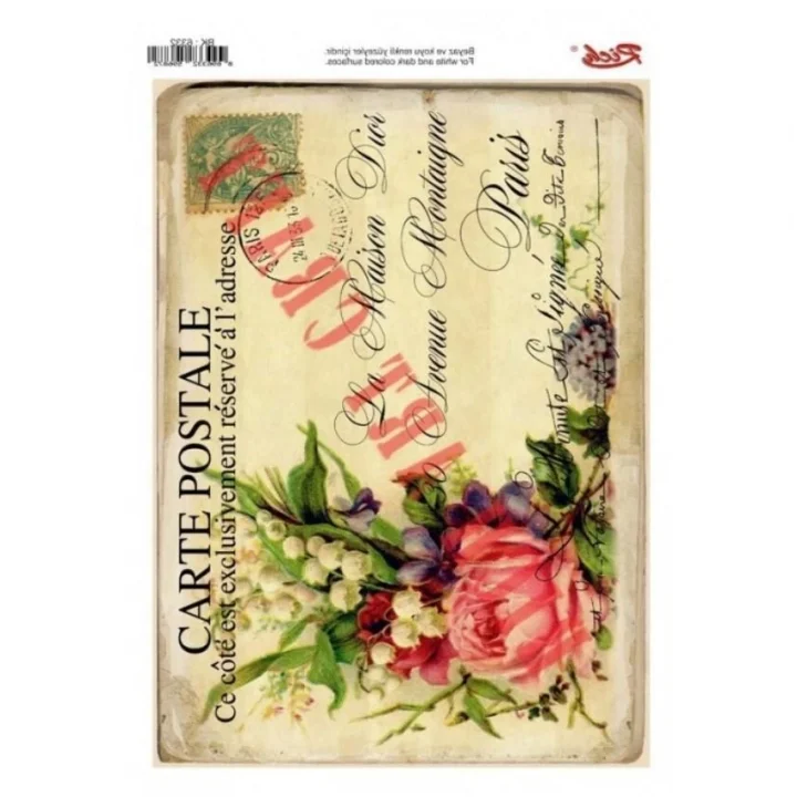 Mey İthalat® Rich 6332 Vintage Kolay Transfer 23x33 cm