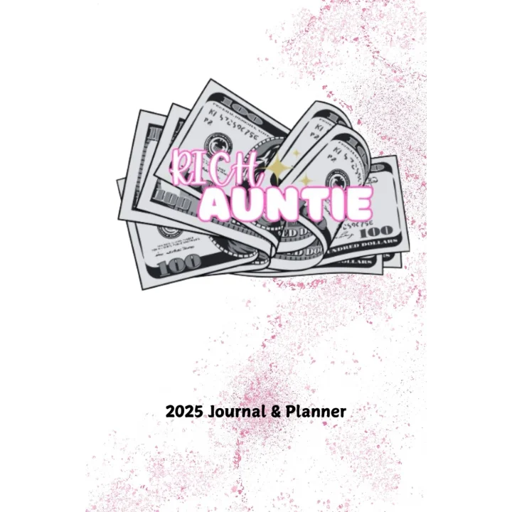 Rich Auntie: planner- journal for goal setting and reflection