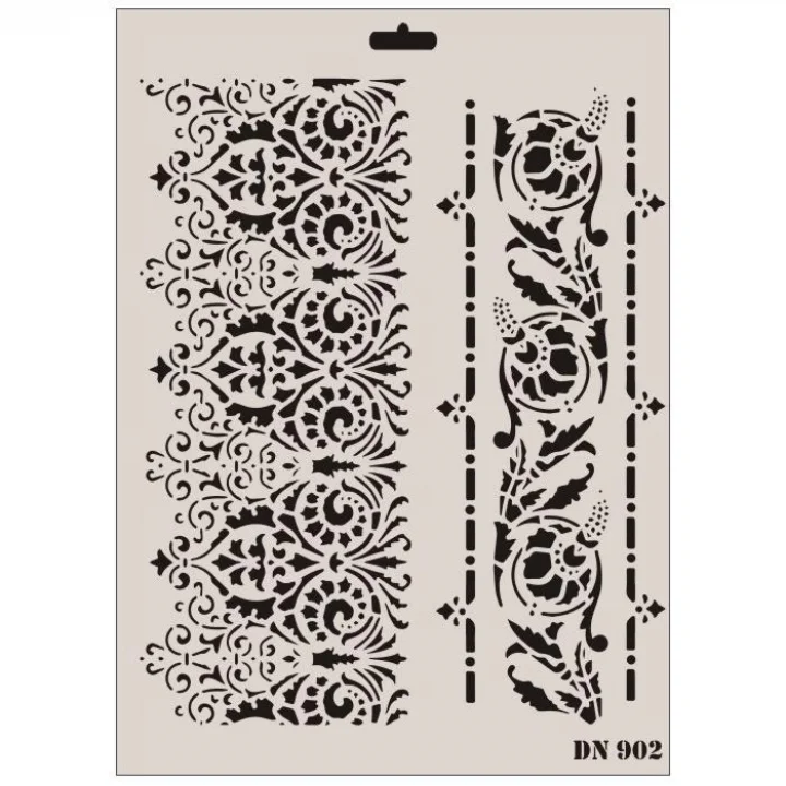 Mey İthalat® Rich Dantel Seri DN-902 Stencil 35x25 cm
