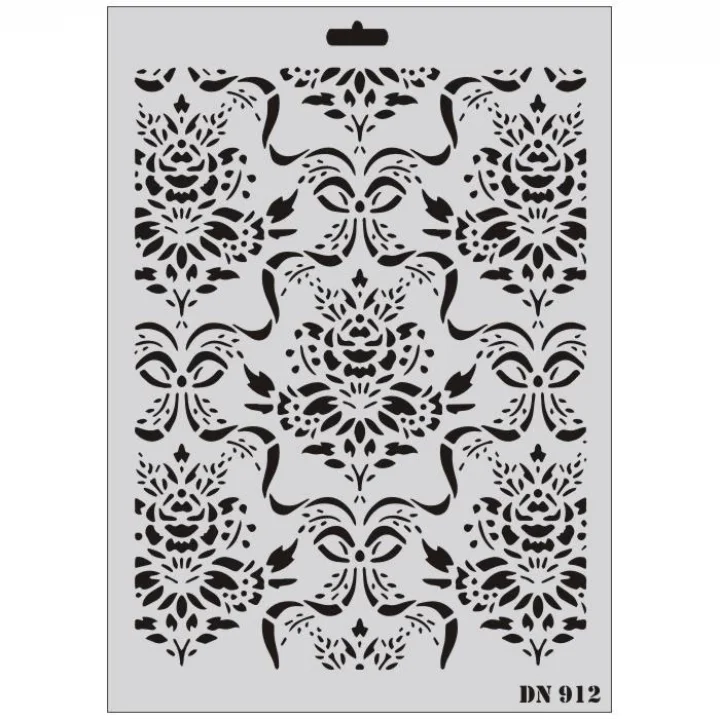 Mey İthalat® Rich Dantel Seri DN-912 Stencil 35x25 cm