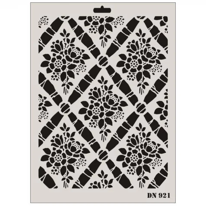 Mey İthalat® Rich Dantel Seri DN-921 Stencil 35x25 cm