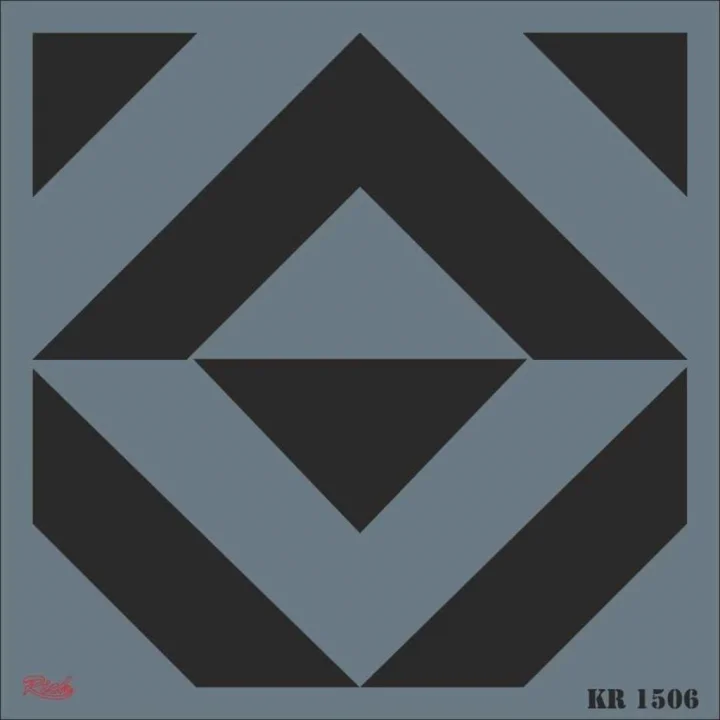 Mey İthalat® Rich KR 1506 Fayans Stencil 30X30 cm