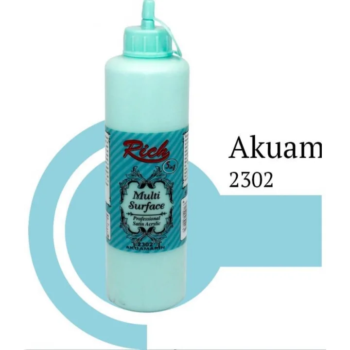 Mey İthalat® Rich Multi Surface 2202 Aku Akrilik Boya 120 cc