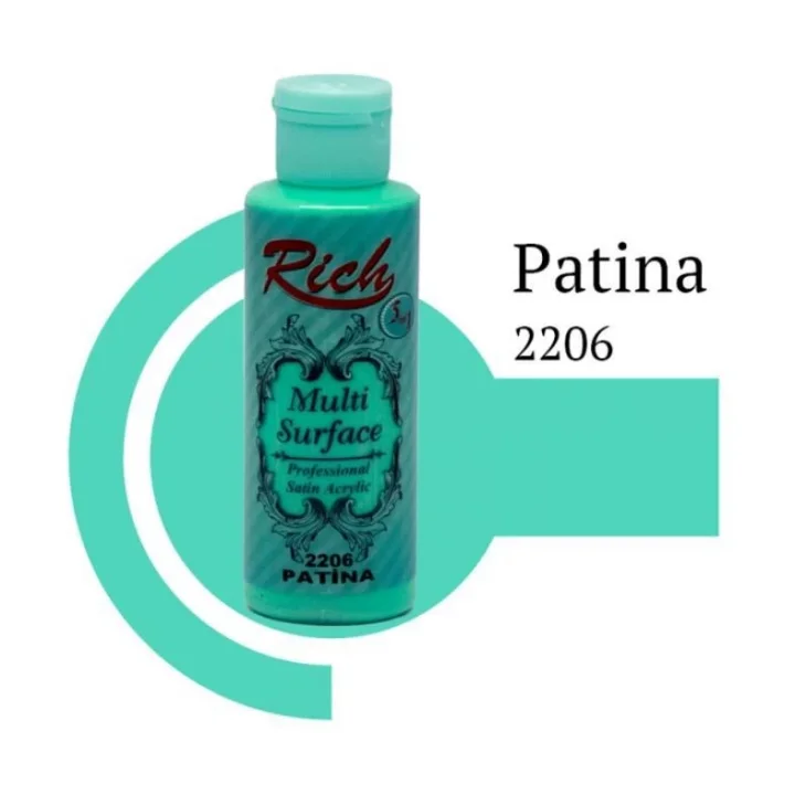 Mey İthalat® Rich Multi Surface 2206 Patina Akrilik Boya 120 cc