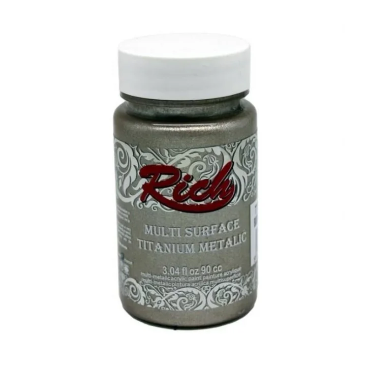 Mey İthalat® Rich Multi Surface Titanium 2506 Barok Bej Metalik 90 cc