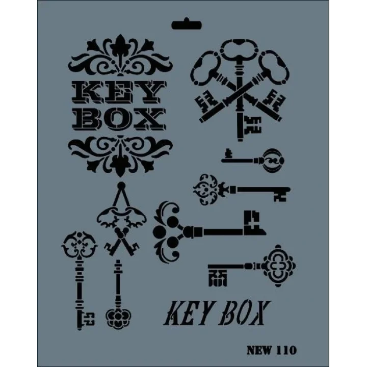 Mey İthalat® Rich New Seri N-110 Stencil 35x25 cm