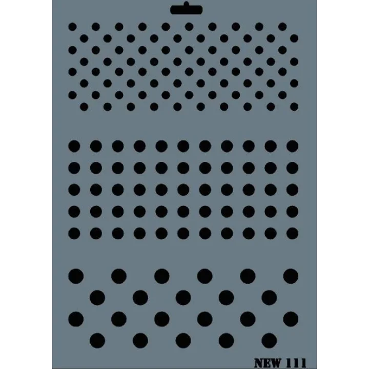 Mey İthalat® Rich New Seri N-111 Stencil 35x25 cm