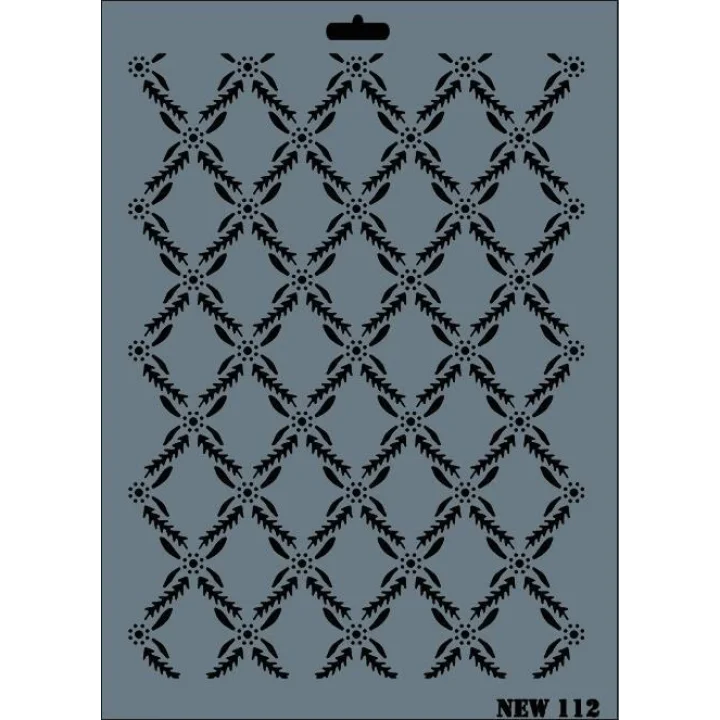 Mey İthalat® Rich New Seri N-112 Stencil 35x25 cm
