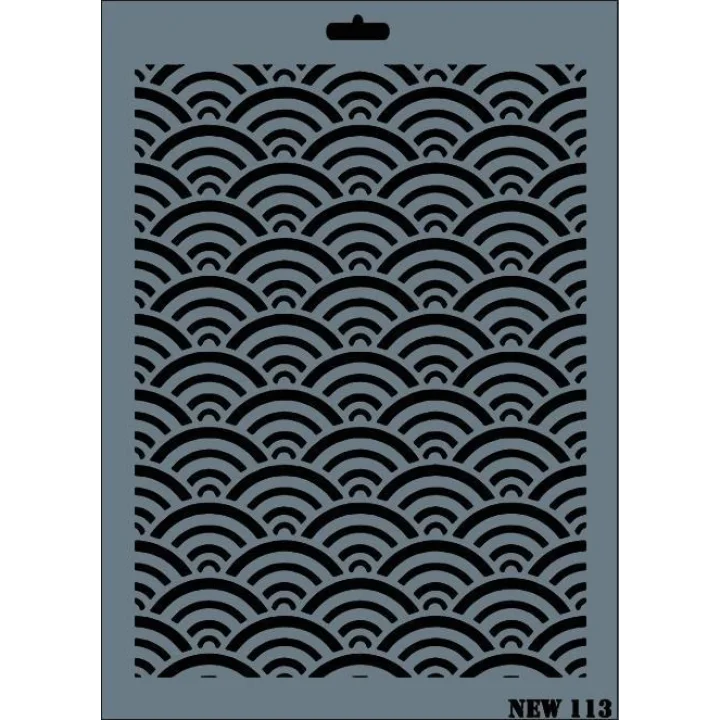 Mey İthalat® Rich New Seri N-113 Stencil 35x25 cm