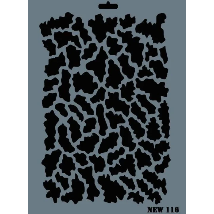 Mey İthalat® Rich New Seri N-116 Stencil 35x25 cm