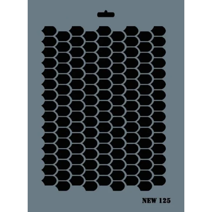 Mey İthalat® Rich New Seri N-125 Stencil 35x25 cm