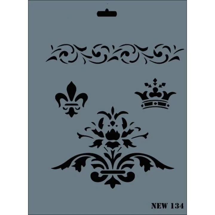 Mey İthalat® Rich New Seri N-134 Stencil 35x25 cm