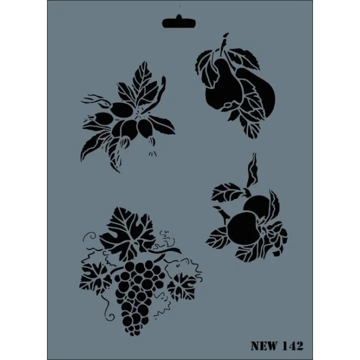 Mey İthalat® Rich New Seri N-142 Stencil 35x25 cm