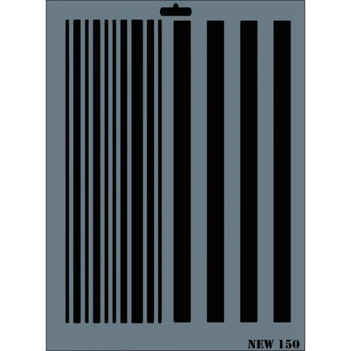 Mey İthalat® Rich New Seri N-150 Stencil 35x25 cm