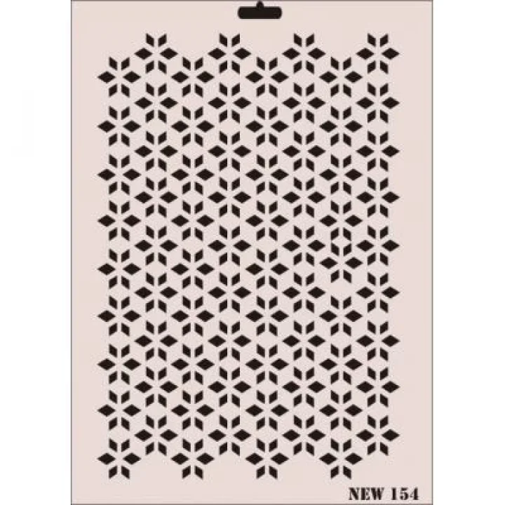 Mey İthalat® Rich New Seri N-154 Stencil 35x25 cm