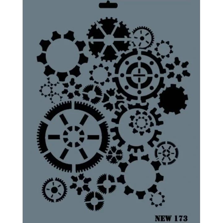 Mey İthalat® Rich New Seri N-173 Stencil 35x25 cm