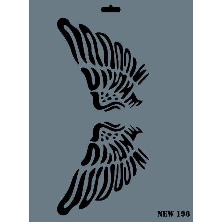 Mey İthalat® Rich New Seri N-196 Stencil 35x25 cm
