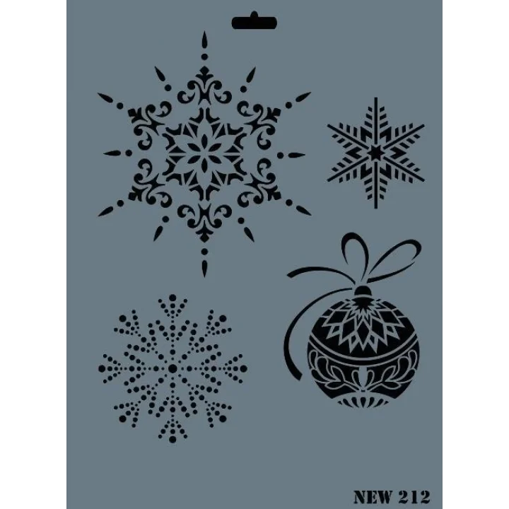 Mey İthalat® Rich New Seri N-212 Stencil 35x25 cm