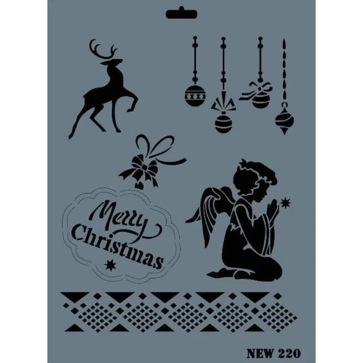 Mey İthalat® Rich New Seri N-220 Stencil 35x25 cm