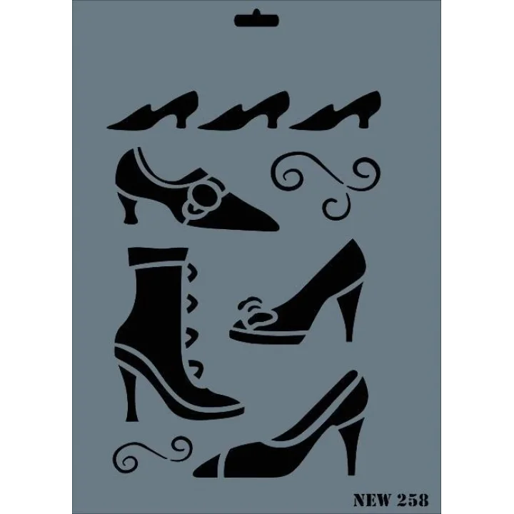 Mey İthalat® Rich New Seri N-258 Stencil 35x25 cm