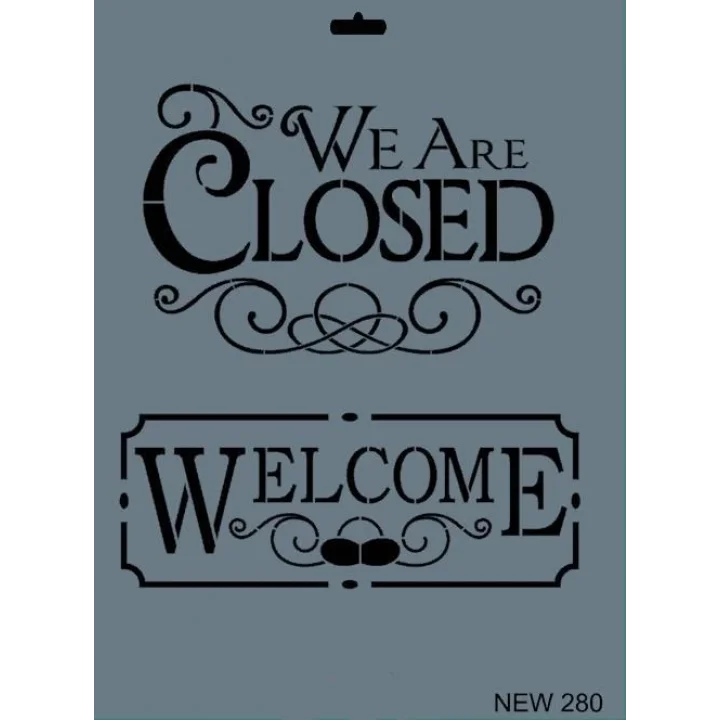Mey İthalat® Rich New Seri N-280 Stencil 35x25 cm