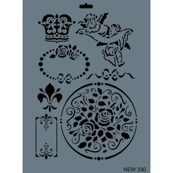 Mey İthalat® Rich New Seri N-330 Stencil 35x25 cm