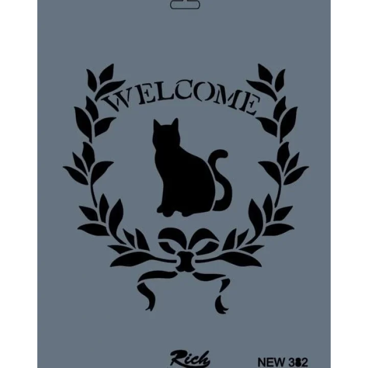 Mey İthalat® Rich New Seri N-382 Stencil 35x25 cm