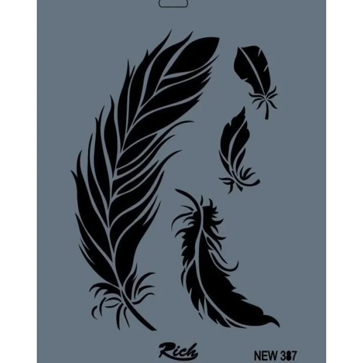 Mey İthalat® Rich New Seri N-387 Stencil 35x25 cm