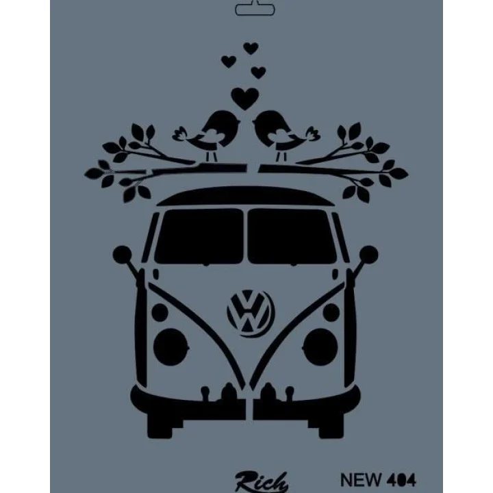 Mey İthalat® Rich New Seri N-404 Stencil 35x25 cm