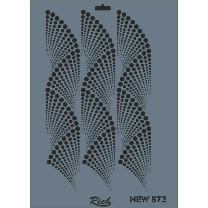 Mey İthalat® Rich New Seri N-572 Stencil 35x25 cm