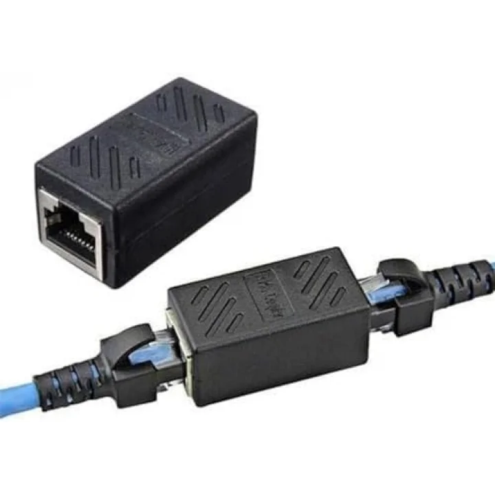 Rj 45 Dişi Dişi CAT5E/CAT6 Ethernet Lan Ağı Birleştirici Ara Aparatı
