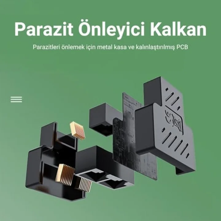 RJ45 1 to 2 Ethernet Splitter Çoğaltıcı Adaptör