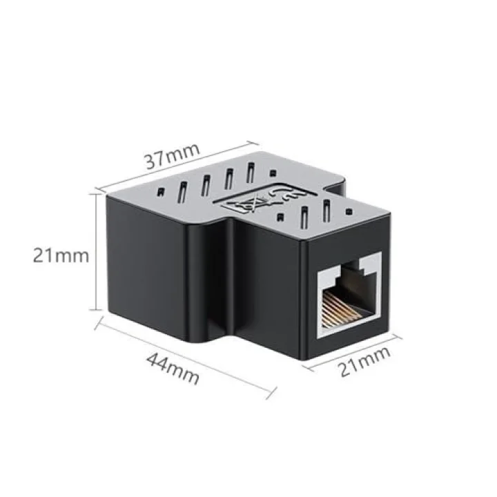 RJ45 1 to 2 Ethernet Splitter Çoğaltıcı Adaptör