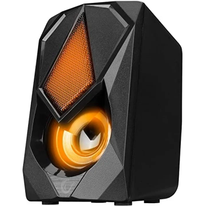 RMS-G19 2.0 5 Watt LED Işıklı Siyah Multimedia Speaker