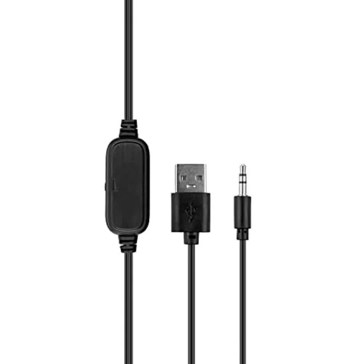 RMS-G19 2.0 5 Watt LED Işıklı Siyah Multimedia Speaker