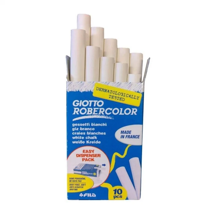 Robercolor Tebeşir Beyaz 10Lu
